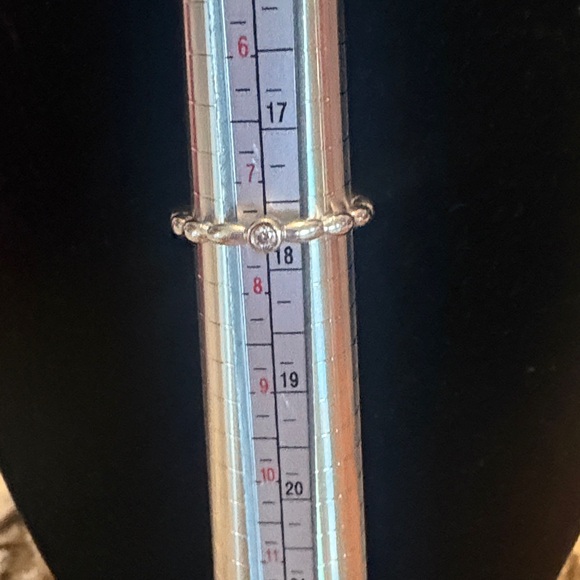 Pandora Vintage ring with diamonds - Picture 3 of 5